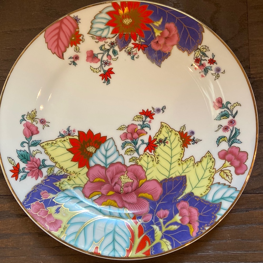 Vintage 80s imperial tobacco pattern china